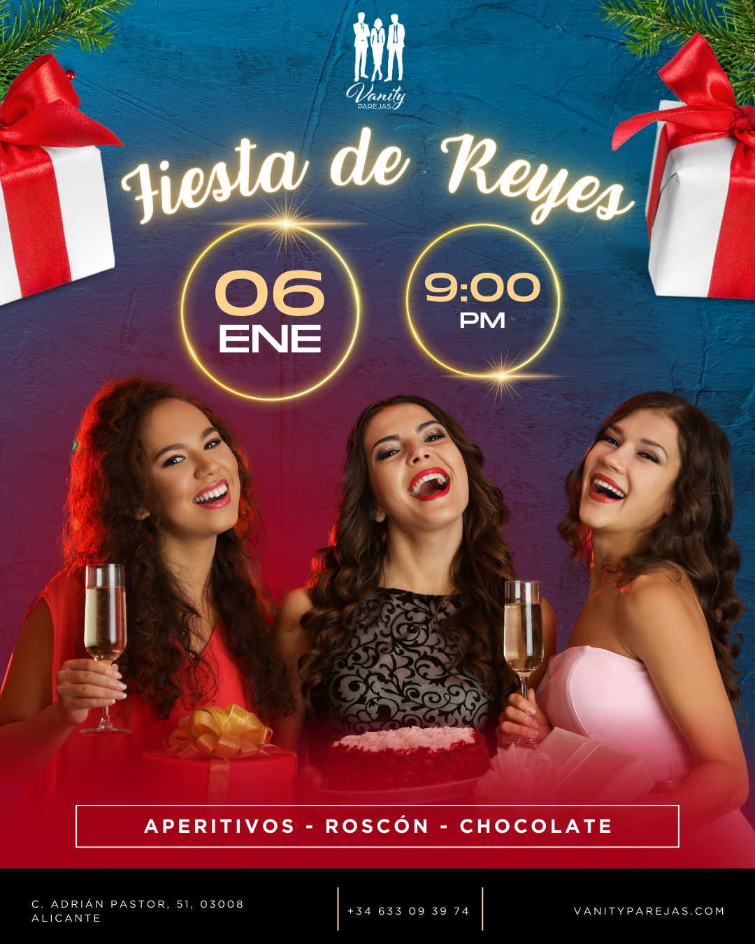 Día de Reyes en Vanity Parejas